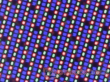 Scharfe RGB-Subpixel mit minimaler Körnigkeit