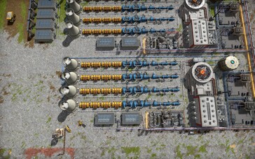 Kraftwerke sind nicht fertige Gebäude, hier sind von rechts nach links ein Brutreaktor, die Generatoren und die Kühltürme zu sehen (Bildquelle: Notebookcheck)