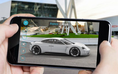 Porsche Mission E Augmented Reality App für Android und iOS erhältlich.