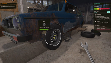 Im Bild: Ein Gameplay-Screenshot aus Cheap Car Repair: Welcome to Nowhere.