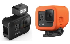 Hier ist alles an GoPro Hero 8 Black-Zubehör vereint: Media Module, Light Mod und das neue Floaty. 