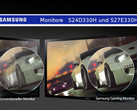 Samsung: Schnelle Gaming-Monitore S24D330H und S27E330H