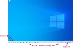 Der Windows 10-Desktop wird 2020 ein besseres Touch-Interface für Tablets und 2-in-1-Geräte bieten.