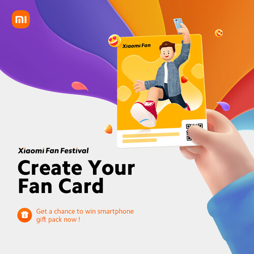 Xiaomi XFF 2022 Fan Card Aktion.