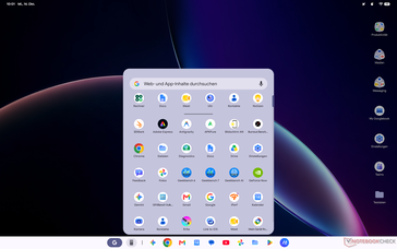 Googlebook OS Startmenü