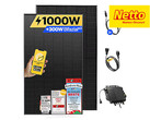 Netto bietet ein Balkonkraftwerk mit bifazialen Solarmodulen von Ja Solar und Growatt-Wechselrichter an