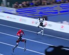 Der Tiangong Ultra (rechts) und Honor Lightning (links) sprinten die 100 Meter schneller als Usain Bolt