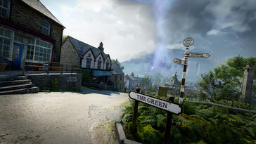 Eine Stadt in Atomfall.