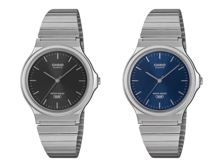Casio MQ-24DA-1A (links) und MQ-24DA-2A (rechts)