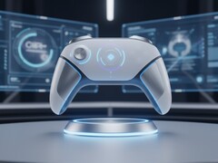 Konzept für PS6 Controller mit Touch-Steuerung.