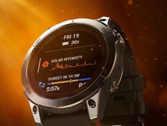 Die Garmin Fenix 7 Pro Solar erreicht durch Solarzellen eine längere Akkulaufzeit.