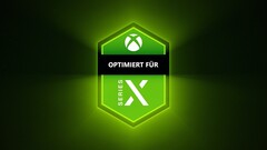 Das &quot;Optimiert für Xbox Series X&quot;-Logo soll Kunden mit einem Blick zeigen, welche Spiele für die Konsole der nächsten Generation optimiert wurden. (Bild: Microsoft)