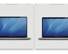 Das neue 16 Zoll Apple MacBook Pro taucht in macOS Catalina auf, hier neben dem 15 Zöller.