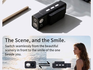 Die Aufnahme ist sozusagen aus zwei Winkeln möglich (Bildquelle: LightCombo)