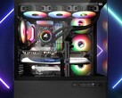 Die Front des Sharkoon AK6 ATX RGB