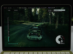 Virtualisiertes Windows-11-Gaming auf dem MacBook Neo mit 8 GB RAM ist durchaus beeindruckend. Im Bild: Dirt 3, wie es auf dem Laptop läuft