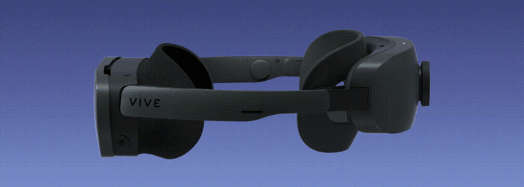 HTC Vive XR Elite: Der Akku lässt sich abnehmen