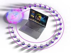 Das Lenovo IdeaPad Pro 5i Gen 11 hat einen Ziffernblock und Pfeiltasten in voller Größe