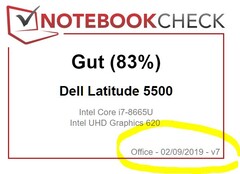 Kleiner Hinweis, große Wirkung: Notebookcheck Rating Update auf v7