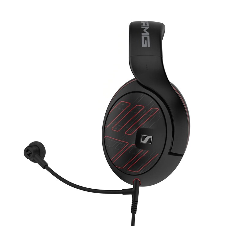 Sennheiser HD 620S Mercedes-AMG Edition verfügt über ein integriertes HD 500 Mikrofon mit Galgenarm