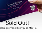 Sold Out: Mehr als 1.000 Tickets für den OnePlus-6-Event in weniger als 10 Stunden verkauft.