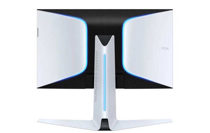 Verbaut ist eine Beleuchtung - und ein recht großer Standfuß (Bildquelle: TCL)