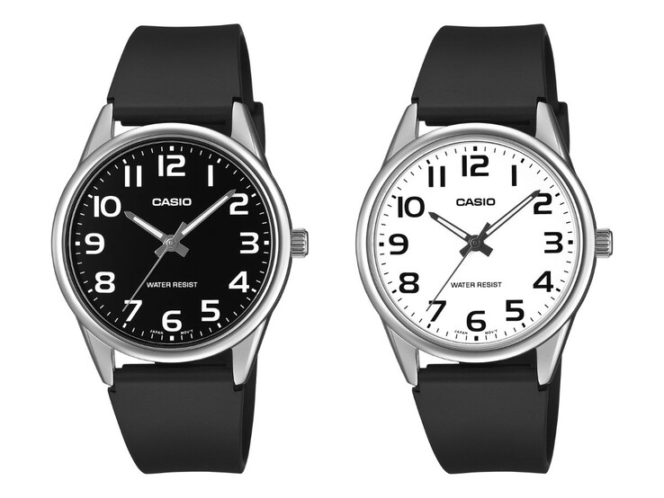 Die Casio MTP-C666-1B (links) und MTP-C666-7B (rechts)