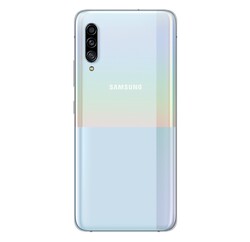 Das Samsung Galaxy A90 5G in weiß von hinten (Bild: Samsung)