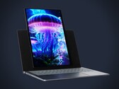 Lenovo hat ein Notebook entwickelt, dessen Display ins Hochformat gedreht werden kann. (Bildquelle: Evan Blass, bearbeitet)