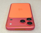 Orange iPhone 17 Pro Max turns pink