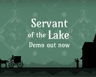 Werbegrafik zu „Servant of the Lake“.