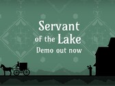 Werbegrafik zu „Servant of the Lake“.