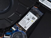Die YMTC-SSD im Lenovo ThinkBook 14 G9 IPL.