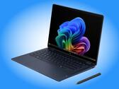 Das neue OmniBook X Flip 14 lässt sich unabhängig von der Prozessorwahl in "Atmospheric Blue" konfigurieren
