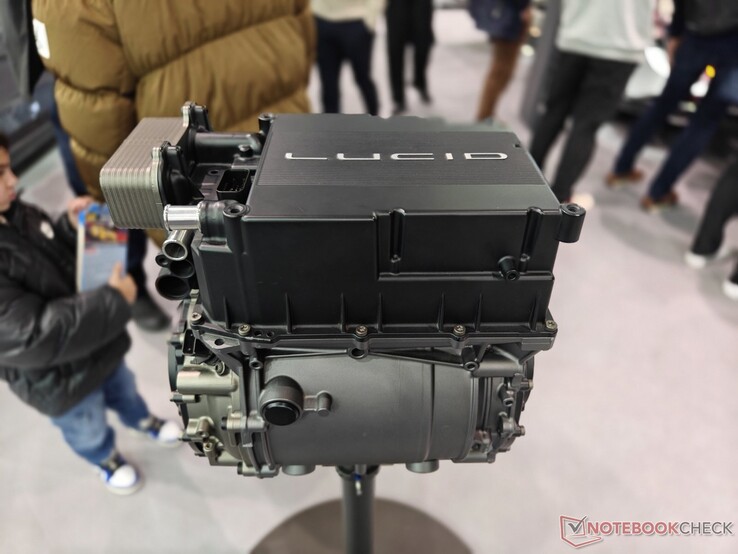 Lucid stellt einige der leichtesten und energieeffizientesten EV-Antriebsstränge her.