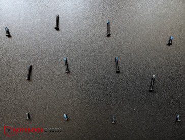 Merken! 12 Schrauben, 3 unterschiedliche Längen