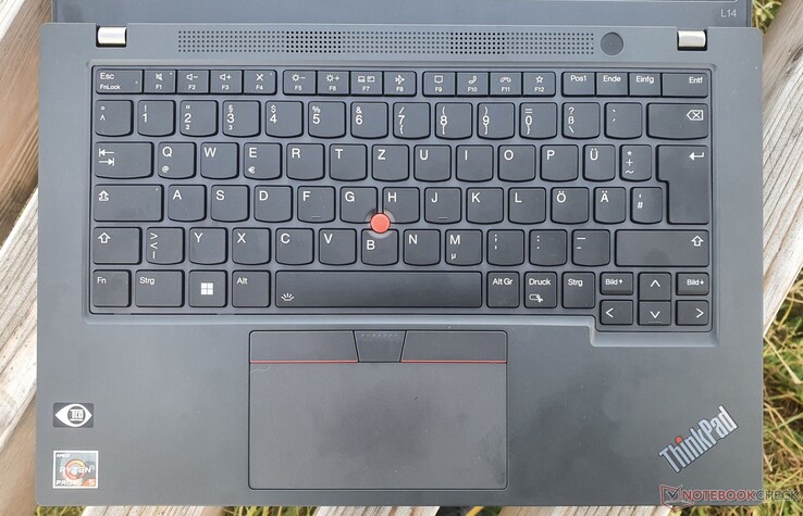 Die spritzwassergeschützte Tastatur ist wechselbar