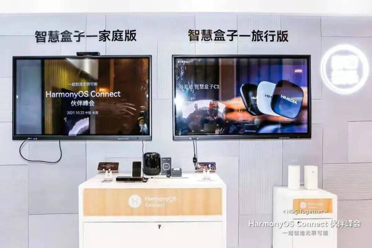 Himedia hat kürzlich eine der ersten Set-Top-Boxen mit Unterstützung für HarmonyOS Connect enthüllt. (Bild: Weibo)