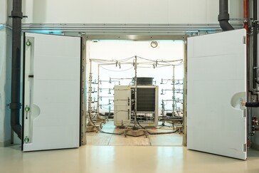 Ein Blick in einen der Räume des Testlabors. (Bildquelle: APA / Roland Rudolph)