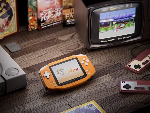 Das Ayaneo Konkr Pocket Advance in Orange