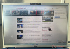 Dell Latitude 7340 bei sonnigem Wetter...