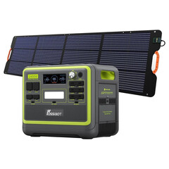 Die FOSSiBOT F2400 Powerstation gibt es samt passender Solarpanels aktuell bei Geekmaxi zum Top-Preis. (Bild: Geekmaxi)