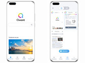 Smartphones von Huawei kommen in Europa in Zukunft mit Qwant in den Handel (Bild: Qwant)