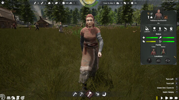 Ein Charakter in Land of the Vikings.