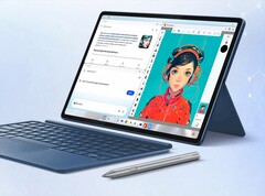 Das Moto Pad 70 Pro bietet sich mit einem 13 Zoll Display als Laptop-Ersatz an.