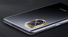 Die Huawei Nova 10 Youth Edition ist wahlweise in Schwarz mit goldenem Farbakzent oder in Blau erhältlich. (Bild: Huawei)