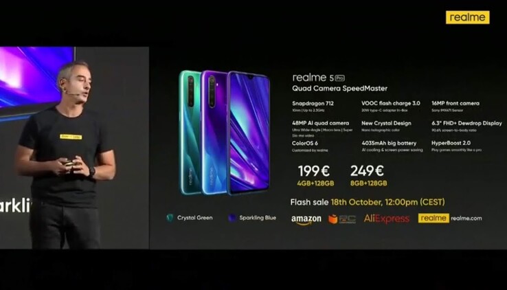 Realme 5 Pro: Technische Daten und Europreise.