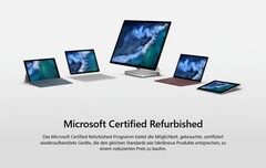 Mit dem Microsoft Certified Refurbished-Programm kann man nun auch in Deutschland wiederaufbereitete Surface-Gebrauchtgeräte kaufen.