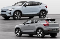 Volvo C40 und XC40 Recharge Pure Electric (2023): Kürzere Ladezeiten, größere Reichweite und neuer Antrieb.