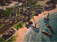 Eine Stadt in Tropico 5